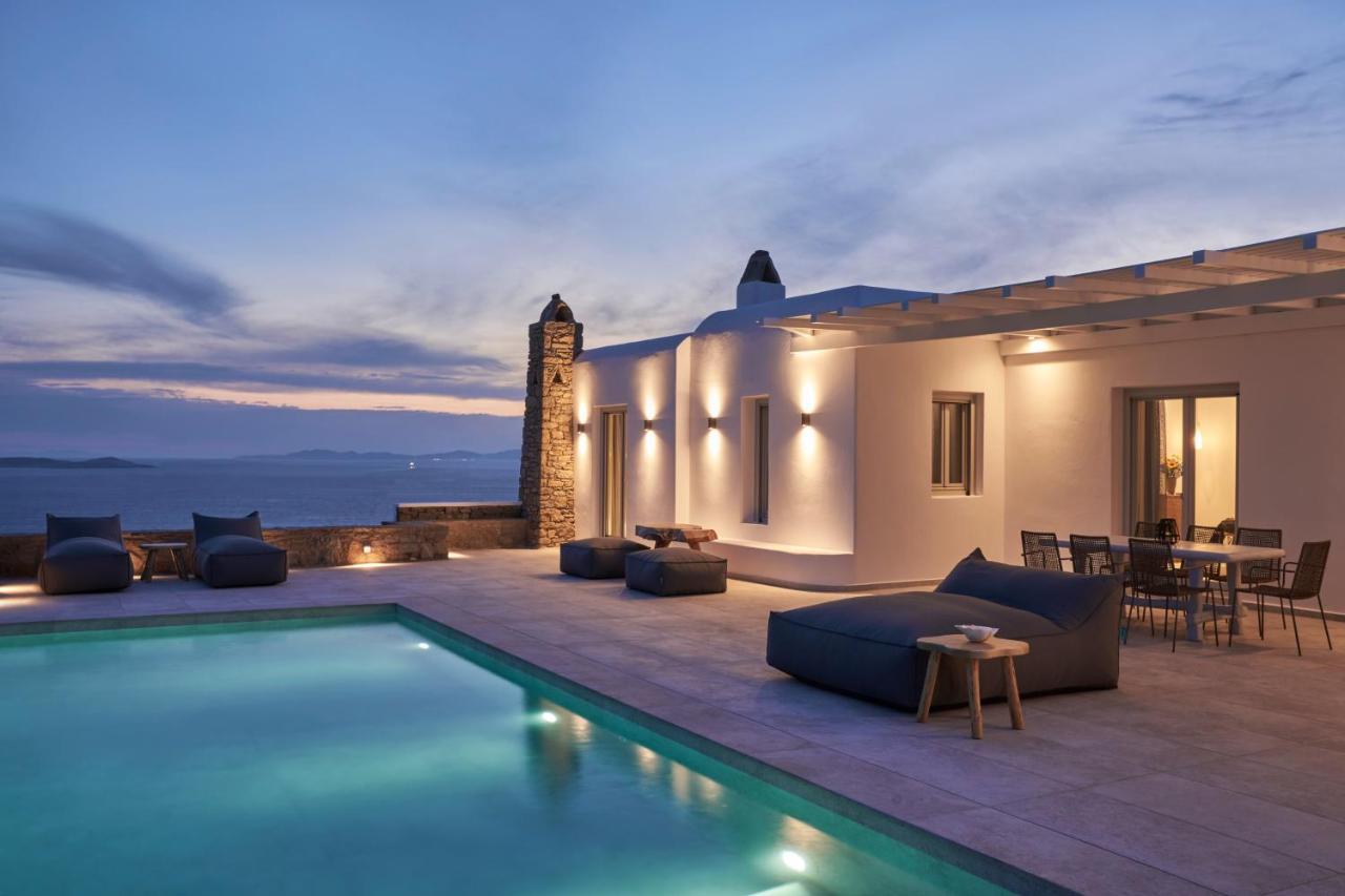 Annez Villa With Private Pool Panoramic Sea View Mykonos Town Exterior foto
